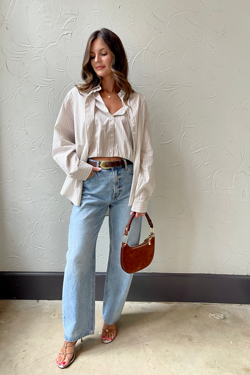 Beatrix Twofer Stripe Shirt