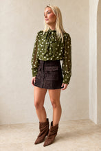 Jina Suede Skirt, Bittersweet