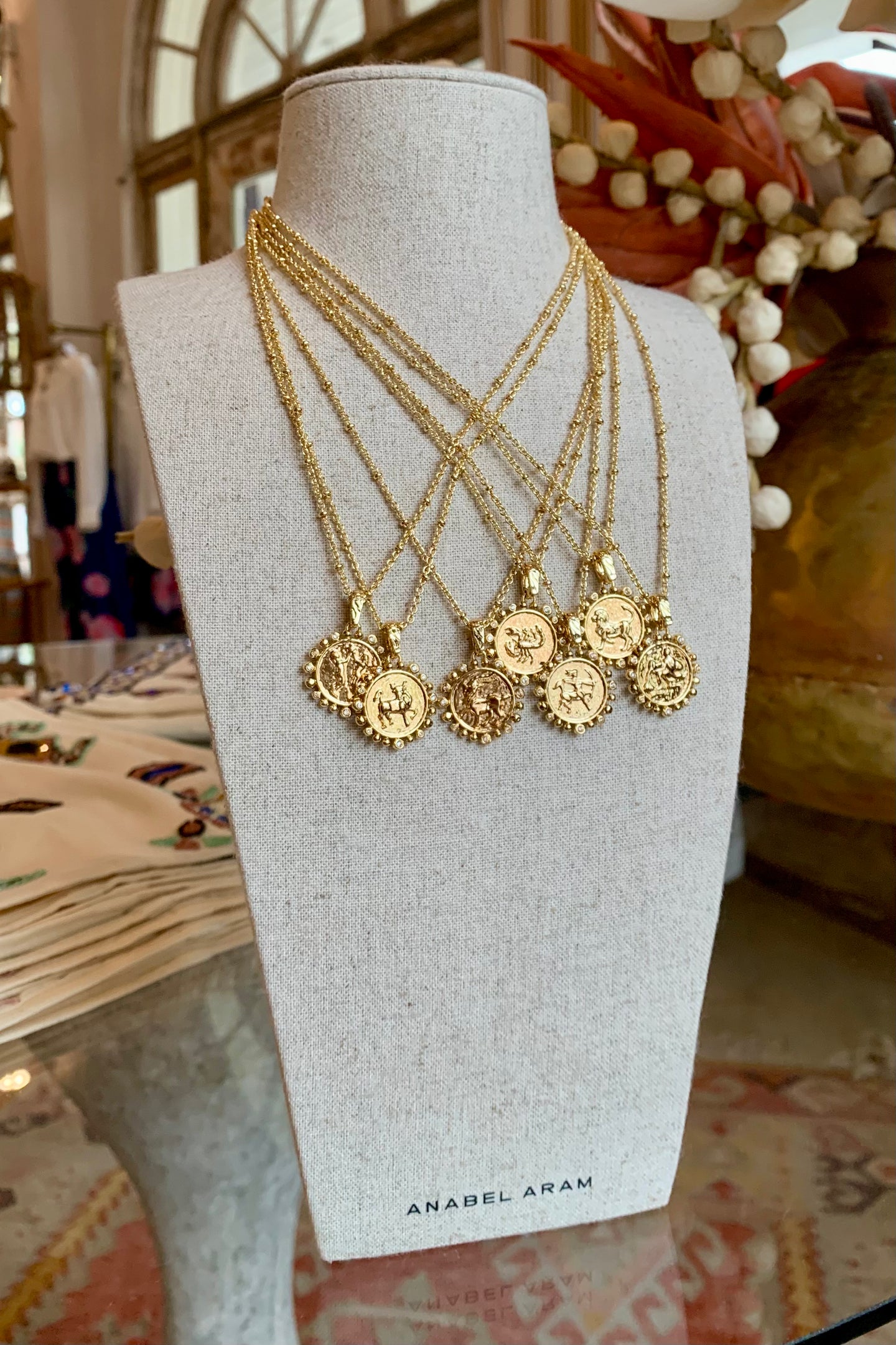 Zodiac Pendant Necklace
