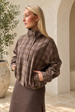 Cooper Jacket – Brown Plaid