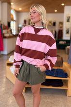 Classic Stripe Crew Wide