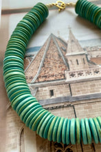 Turquoise Coconut Shell Necklace