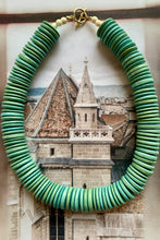 Turquoise Coconut Shell Necklace
