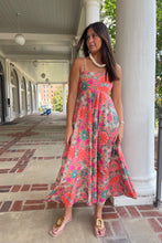 floral print midi dress