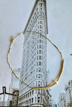 Gold Disk Pearl Necklace