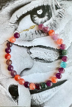 Multi Quartz Ball Bead Necklace 