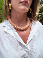 Pink Coconut Shell Necklace