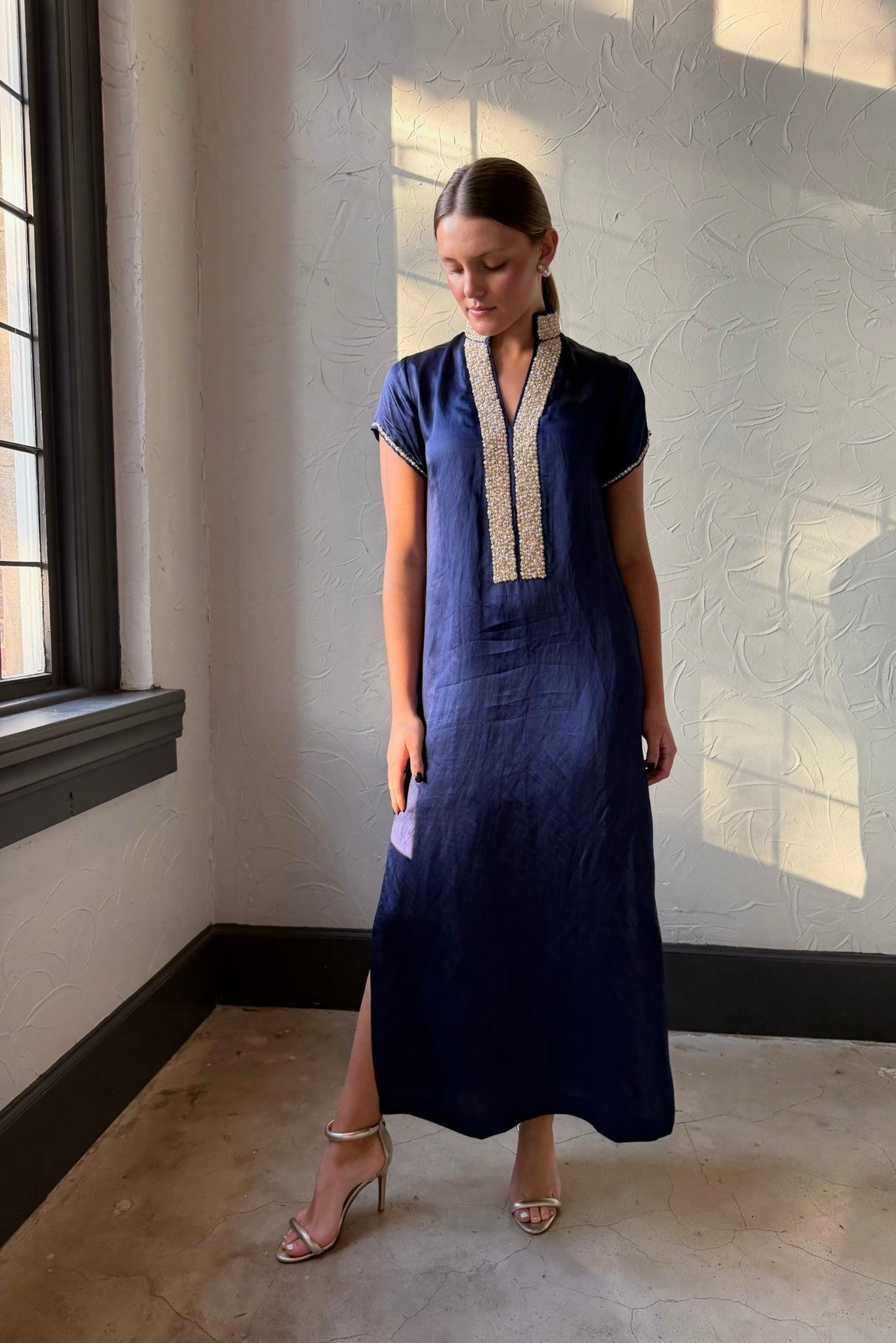 Perfect Pearl Caftan