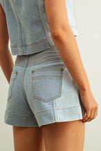 Cassie Color Blocked Shorts