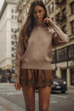 COCO SATIN LACE SHORTS