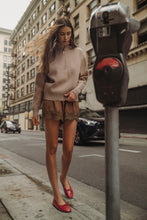 COCO SATIN LACE SHORTS