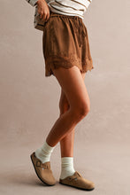 COCO SATIN LACE SHORTS