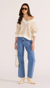 ELSIE V-NECK KNIT
