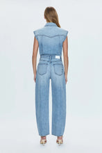 Ace Sleeveless Barrel Leg Jumpsuit