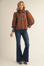 The Callahan Piped Blouse