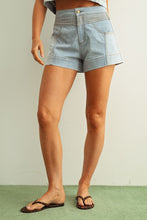Cassie Color Blocked Shorts