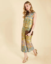 Blake Cropped Pant, Gilded Marble