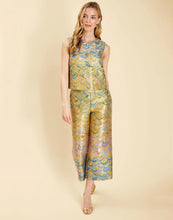 Blake Cropped Pant, Gilded Marble