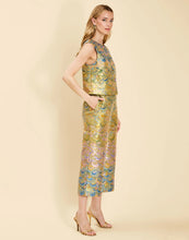 Blake Cropped Pant, Gilded Marble