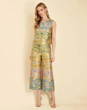 Blake Cropped Pant, Gilded Marble