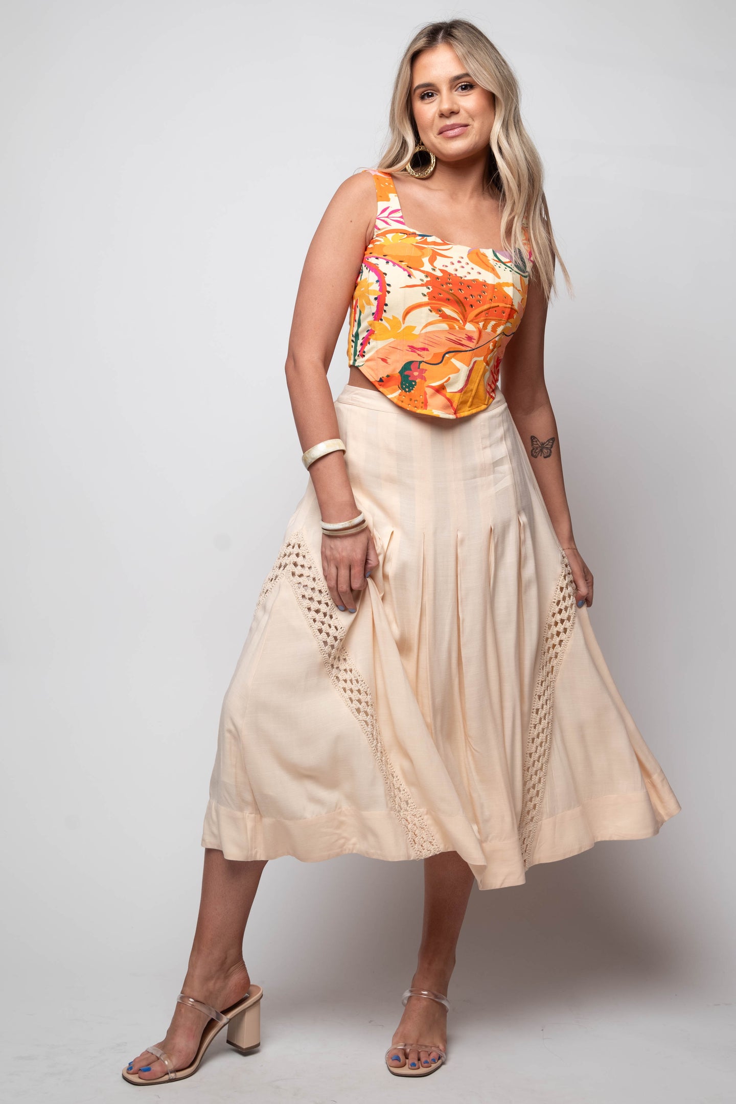 Adeena Crochet Skirt