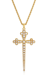 athena cross necklace joy dravecky