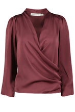 FLUID SATIN BLOUSE