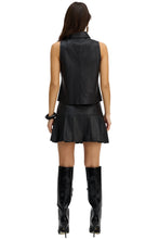 Leather Maddix Skirt