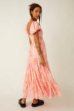 pink floral free people maxi dress