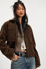 Blair Vegan Suede Sierra Jacket, Chocolate Torte