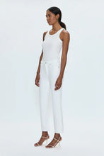 Lennon High Rise Boot Jean - Side view showing boot cut and cropped ankle