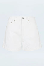 Saige High Rise Short - Polished White