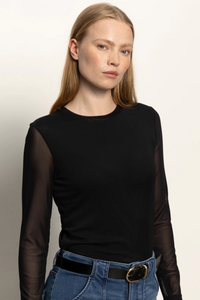 L/S PERFECT MESH TEE