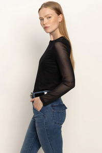 L/S PERFECT MESH TEE