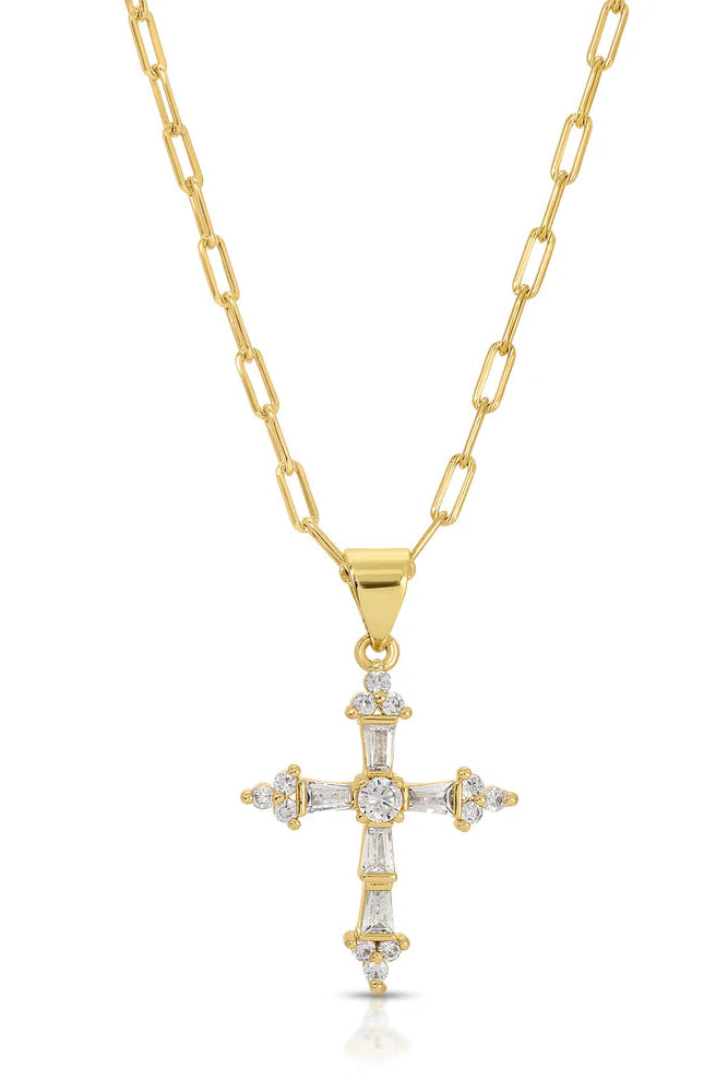 Princess Cross Necklace