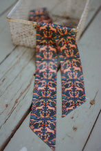 Prairie Days in Denim Western Silk Twilly