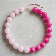 Lyonlee - Multicolor Oversized Beaded Statement Necklace: 6