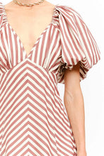 Misha Poplin Puff Sleeve Maxi
