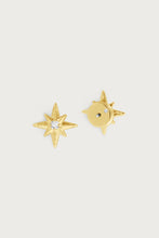 Anabel Aram Celeste Stud Earrings, White, detail view 3
