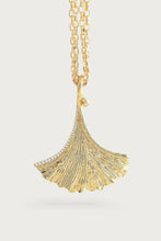 Anabel Aram Ginkgo Pendant Necklace, detail view 5