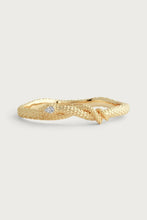 Anabel Aram Serpent Hinged Bangle, front product view