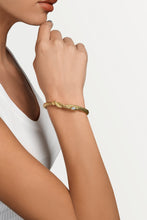Anabel Aram Serpent Hinged Bangle, detail view 2