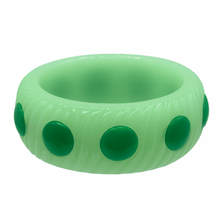 Michael Nash Jewelry - Michelle Light Jade And Dark Jade Bangle