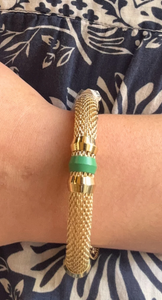 Mesh Candy Bracelet Green