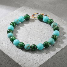 Lyonlee - Multicolor Oversized Beaded Statement Necklace: 6