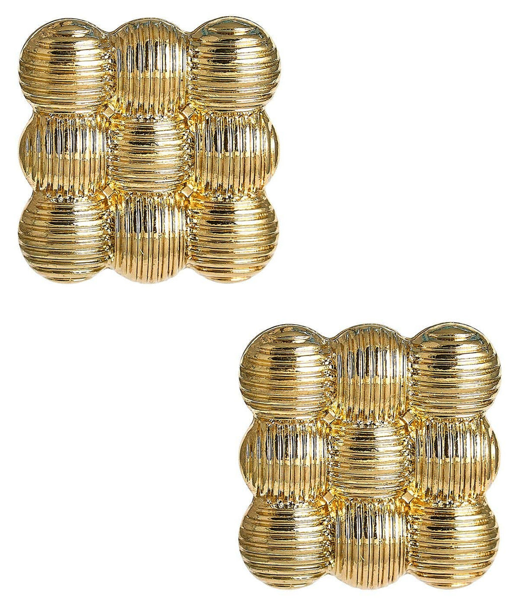 Lisi Lerch - Ava - Statement Stud Earring - 18k Plated - WS