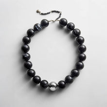 Lyonlee - Multicolor Oversized Beaded Statement Necklace: 4