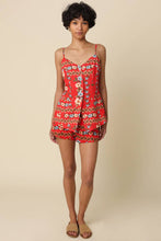 Zoie Floral Button-Front Top