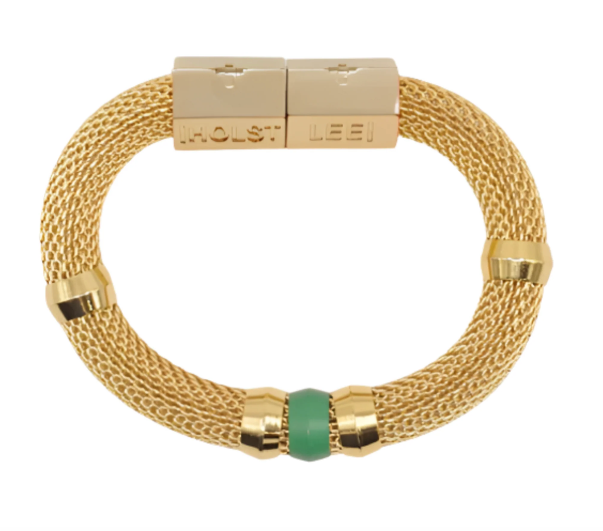 Mesh Candy Bracelet Green