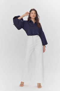 Brianna Balloon Sleeve Shirt